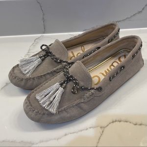 Sam Edelman Fantine Tassel Leather Moccasin Loafer Slip-on Shoe